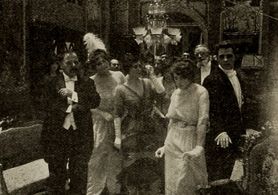 Edward Coxen, Winifred Greenwood, and John Steppling in False Gods (1914)