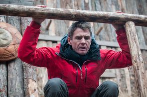 Nick Murphy on the set of The Last Kingdom