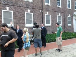 Olga Nechaeva, Thomas Beheler, and Kevin Austra in Awesome Movie (2013)