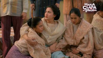 Julie Anne San Jose, Karenina Haniel, and Hannah Precillas in Maria Clara and Ibarra (2022)
