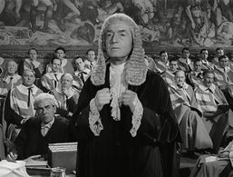 Cecil Ramage in Kind Hearts and Coronets (1949)