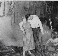 Walter McGrail and Pearl White in The Black Secret (1919)