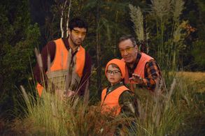 Tim Allen, Jordan Masterson, and Flynn Morrison in Last Man Standing (2011)