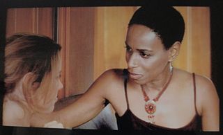 Shay w/Ashley Williams on The List set.