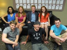 Lec Zorn, Erin Morris, Brayden Patterson, Sydney Thomas, Rylee Ryan, Cody Jarvis, and Billy Ingoldsby in Up on High Grou