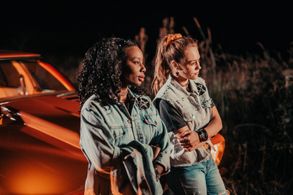 behind the scenes Winnie Mzembe on set of 