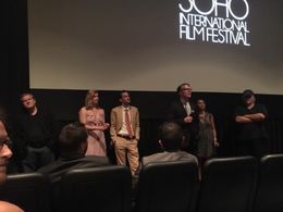 William Forsythe, William Sadler, Miles Doleac, Lindsay Anne Williams, and Joseph VanZandt at an event for The Hollow (2