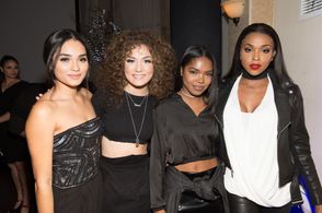 Ryan Destiny, Jude Demorest, Brittany O'Grady, and Amiyah Scott