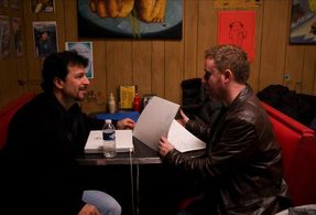 John Romita Jr. and Mark Millar in Kick-Ass (2010)