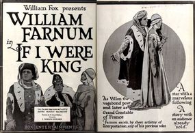 Betty Ross Clarke, William Farnum, and Fritz Leiber in If I Were King (1920)