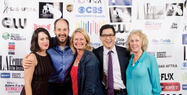 Le Femme Intl (LA) Oct 16 2015 Kate Cook Mike Ostroski Lori Allred Scott Takeda Catherine McGuire