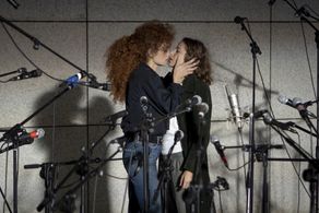 Still of Penélope Cruz and Irene Escolar in Official Competition.