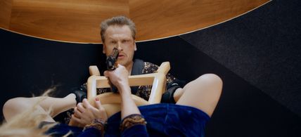 Rezija Kalnina and Intars Resetins in Swindlers (2018)