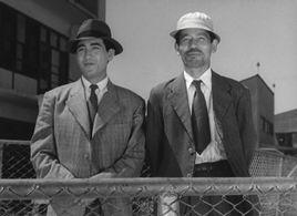 Chishû Ryû and Kôji Tsuruta in The Flavor of Green Tea Over Rice (1952)