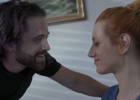 Tom Avni and Hilla Vidor as Yoav and Tamara. That's The Way You Love.