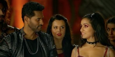 Prabhu Deva, Shraddha Kapoor, and Caroline Wilde in Street Dancer 3D (2020)