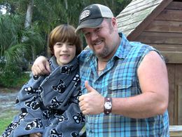 Gabriel on set of Tooth Fairy 2. He had such a great time on set and really connected with the cast and crew.