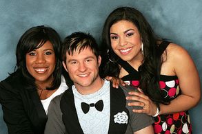 Melinda Doolittle, Jordin Sparks, and Blake Lewis in American Idol (2002)