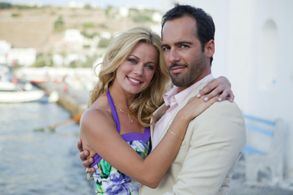 Alex Dimitriades and Zeta Makrypoulia in The Kings of Mykonos (2010)