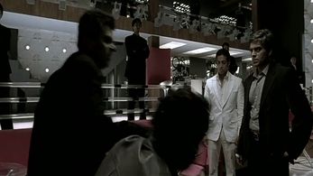 Ashutosh Rana, Ashish Vidyarthi, Purab Kohli, and Salil Acharya in Awarapan (2007)