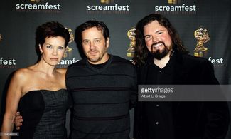 Eaddy Mays with Randall Archer and Marcus Dunstan at the premiere of 