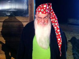 Santa's awakened in the middle of the night by sleigh thieves SANTA'S BOOT CAMP 2013