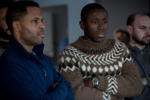 Kingsford Siayor as Ebo and David Lenneman as Chinua