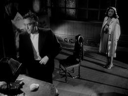 Gertrud Fridh and Holger Löwenadler in A Ship to India (1947)