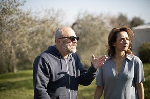 Cihan Inan (Director) and Irina Wrona (Actress) in Retour