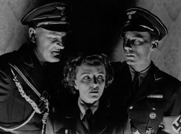 Martin Kosleck, Mona Maris, and Hans Schumm in Underground (1941)