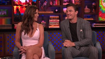 Tyler Cameron and Luann de Lesseps in Watch What Happens Live with Andy Cohen: Luann de Lesseps & Tyler Cameron (2021)
