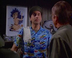 William Christopher and Jeff Maxwell in M*A*S*H (1972)