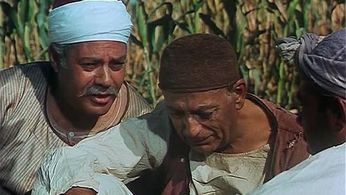 Yehia Chahine, Ali El Sherif, and Mahmoud Al Meleji in The Land (1970)
