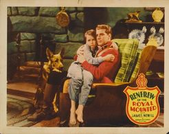 Dickie Jones, James Newill, and Lightning in Renfrew of the Royal Mounted (1937)