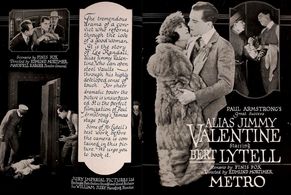 Bert Lytell, Eugene Pallette, Wilton Taylor, and Vola Vale in Alias Jimmy Valentine (1920)