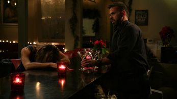 Jes Macallan in The Engagement Clause (2016)