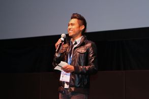 Director PJ Raval at the SXSW 2013 World Premiere of BEFORE YOU KNOW IT