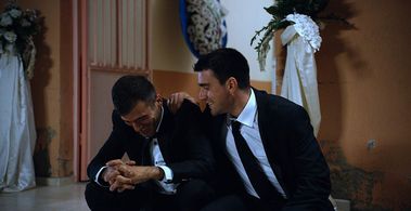 Ufuk Bayraktar and Caglar Ertugrul in The Mountain II (2016)