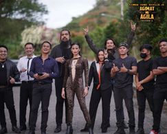 Gardo Versoza, Shermaine Santiago, Romeo Bautista, Tonio Quiazon, Mark Andaya, and Michelle Dee in Agimat ng agila (2021