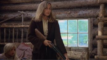 Susan Damante and Hollye Holmes in The Adventures of the Wilderness Family (1975)