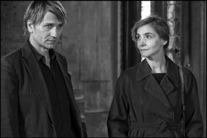 Clotilde Courau and Stanislas Merhar in In the Shadow of Women (2015)