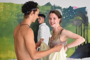 A Midsummer Night's Dream Rehearsal