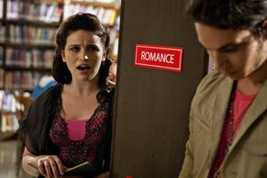 Lindsay Pearce and Samuel Larsen in The Glee Project (2011)