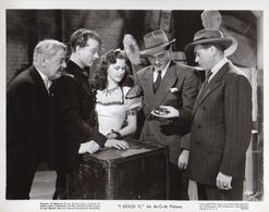 Eleanor Powell, Richard Ainley, James Flavin, Thurston Hall, and Red Skelton in I Dood It (1943)