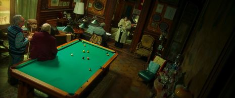 Graciela Borges, Luis Brandoni, Oscar Martínez, and Marcos Mundstock in The Weasel's Tale (2019)