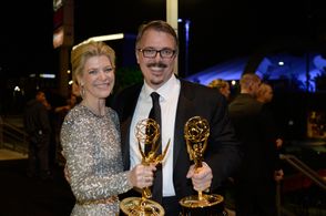 Vince Gilligan and Michelle MacLaren