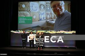 Dava Whisenant receives Directing Award - Tribeca Film Fest 2018 NEW YORK, NY - APRIL 26: (L-R) Jon Adler, Linda Goldste