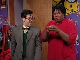 Biagio Messina and Kenan Thompson in Kenan & Kel (1996)