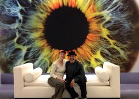 Producer Marjorie Engesser and Director Bryan W. Simon attend a screening at WME.