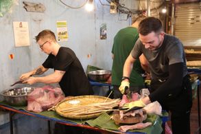 Tyler Oakley and Korey Kuhl in The Amazing Race (2001)